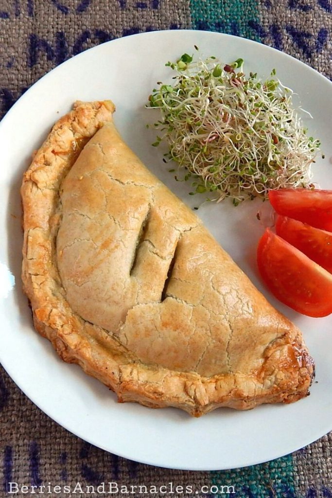 How to make a simple and vegetarian lentil pasty