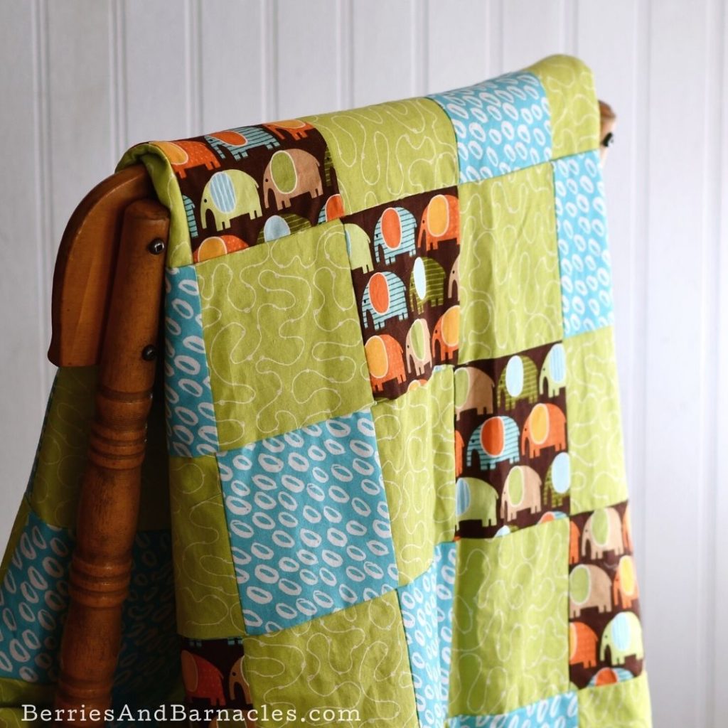Easy and fun, baby quilts are the best gift