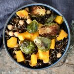 Wild rice salad for Thanksgiving or Christmas