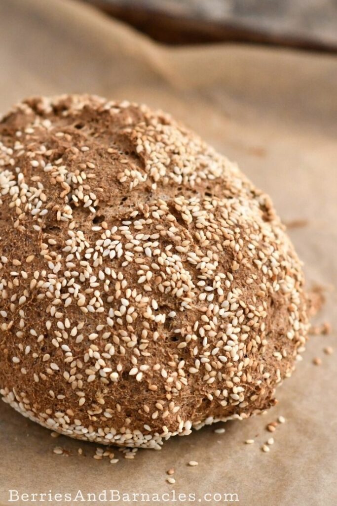 High fiber and delicious gluten-free bread